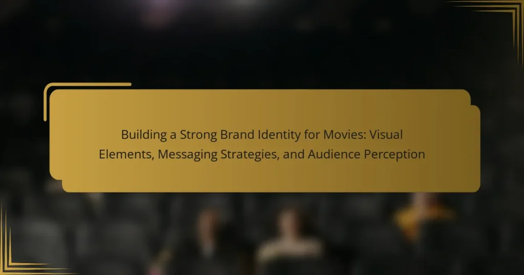 Building a Strong Brand Identity for Movies: Visual Elements, Messaging Strategies, and Audience Perception