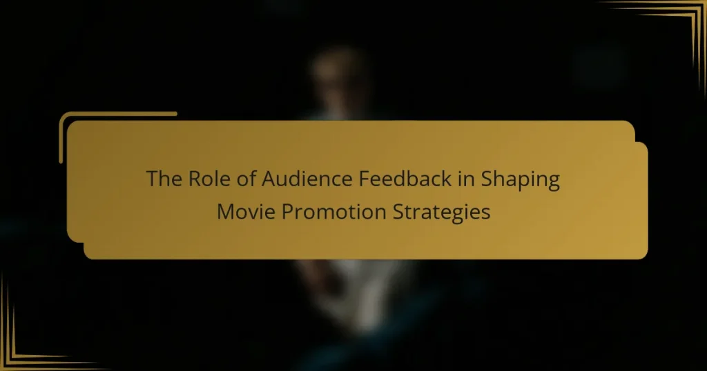 The Role of Audience Feedback in Shaping Movie Promotion Strategies